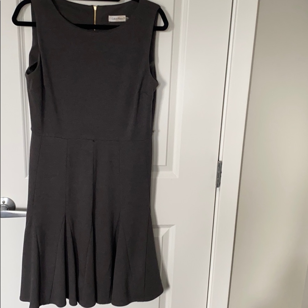 Gray Calvin Klein Dress